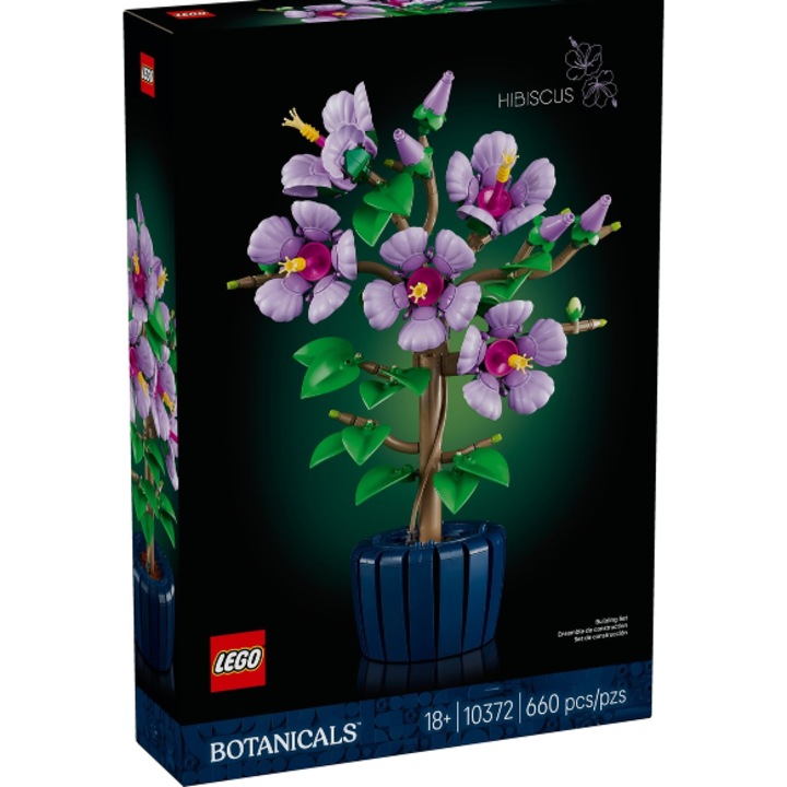 Комплект за изграждане LEGO 10372 Хибискус, 15157-14784, многоцветен