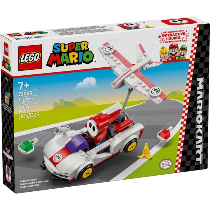LEGO 72045 Mario Kart – Shy Guy si P-Wing