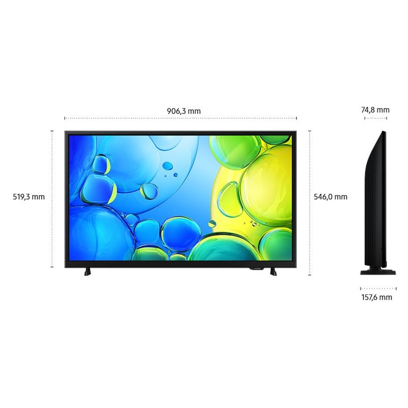 Televizor LED Smart Samsung 40", Full HD, 1920x1080, Mega Contrast, 50Hz