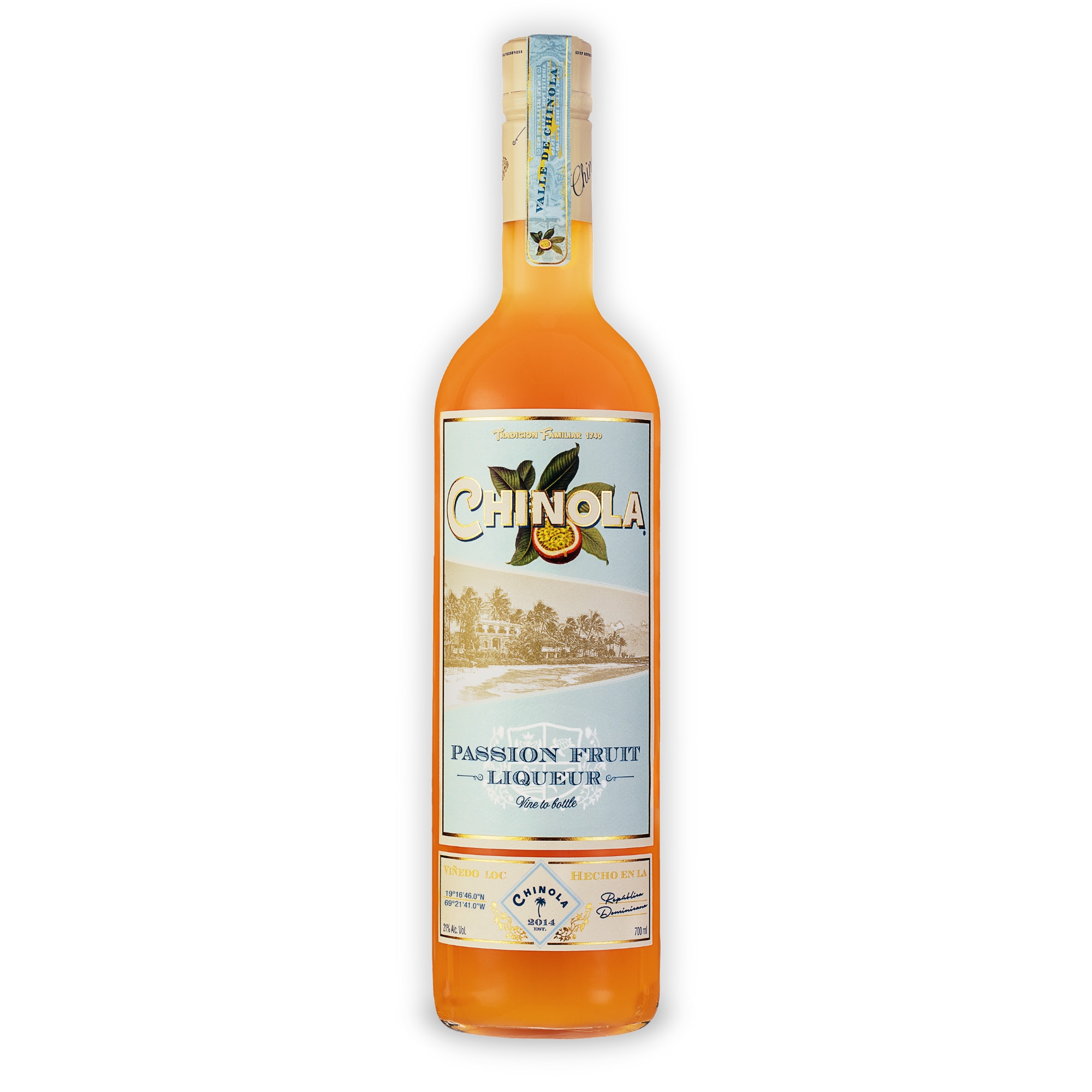 Fresh Fruit Liqueur Chinola Passion Fruit, 21%, 0.7 L - eMAG.ro