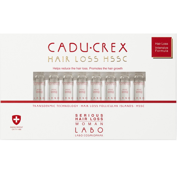 Tratament Labo Cadu-Crex Pentru Caderea Severa A Parului Femei 20 Fiole