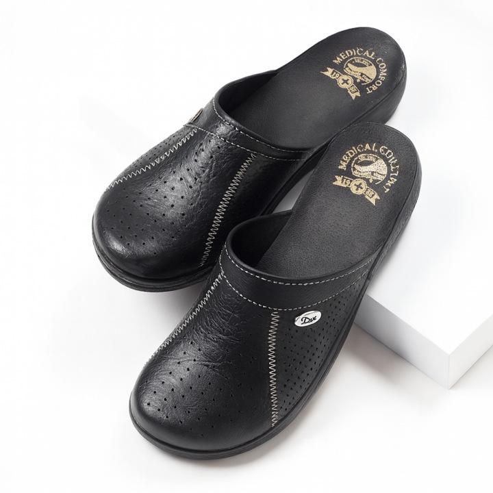 SABOT SERBIA PVC, Negru, 38