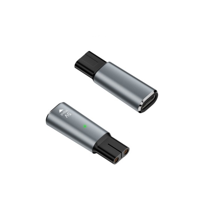Adaptor de incarcare pentru aparat de ras, AjieQaQ, Type-C, 5V/1.5A, compatibil cu aparatul de ras Philips, 1 bucata