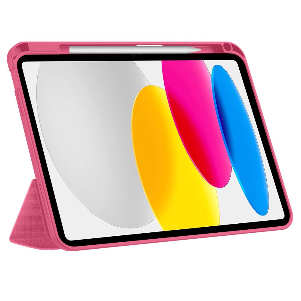 Husa de protectie tableta Tech-Protect SC Pen Canvas iPad 10.9" 10 / 2022 / 11" 11 / 2025 Magenta Bloom