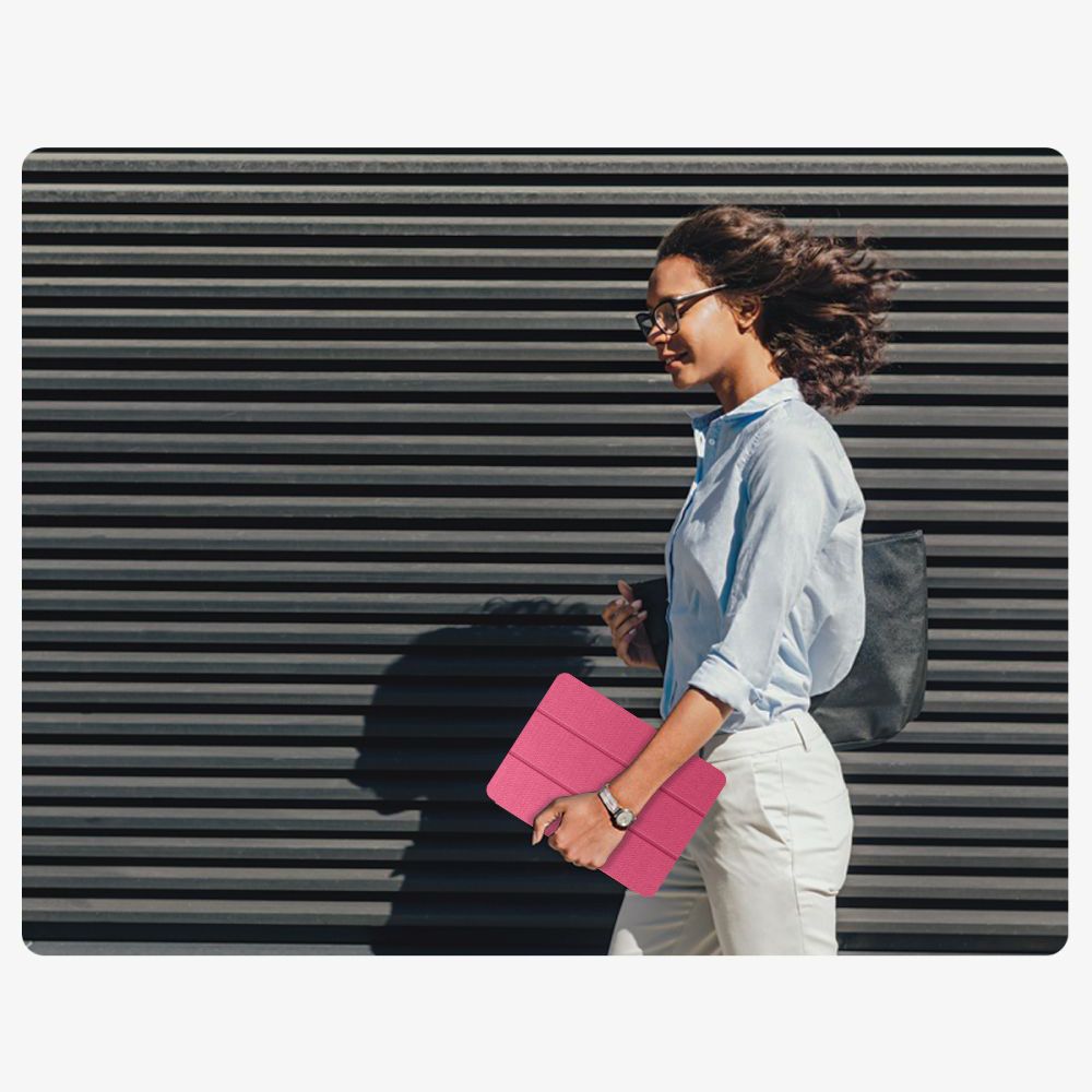 Husa de protectie tableta Tech-Protect SC Pen Canvas iPad 10.9" 10 / 2022 / 11" 11 / 2025 Magenta Bloom