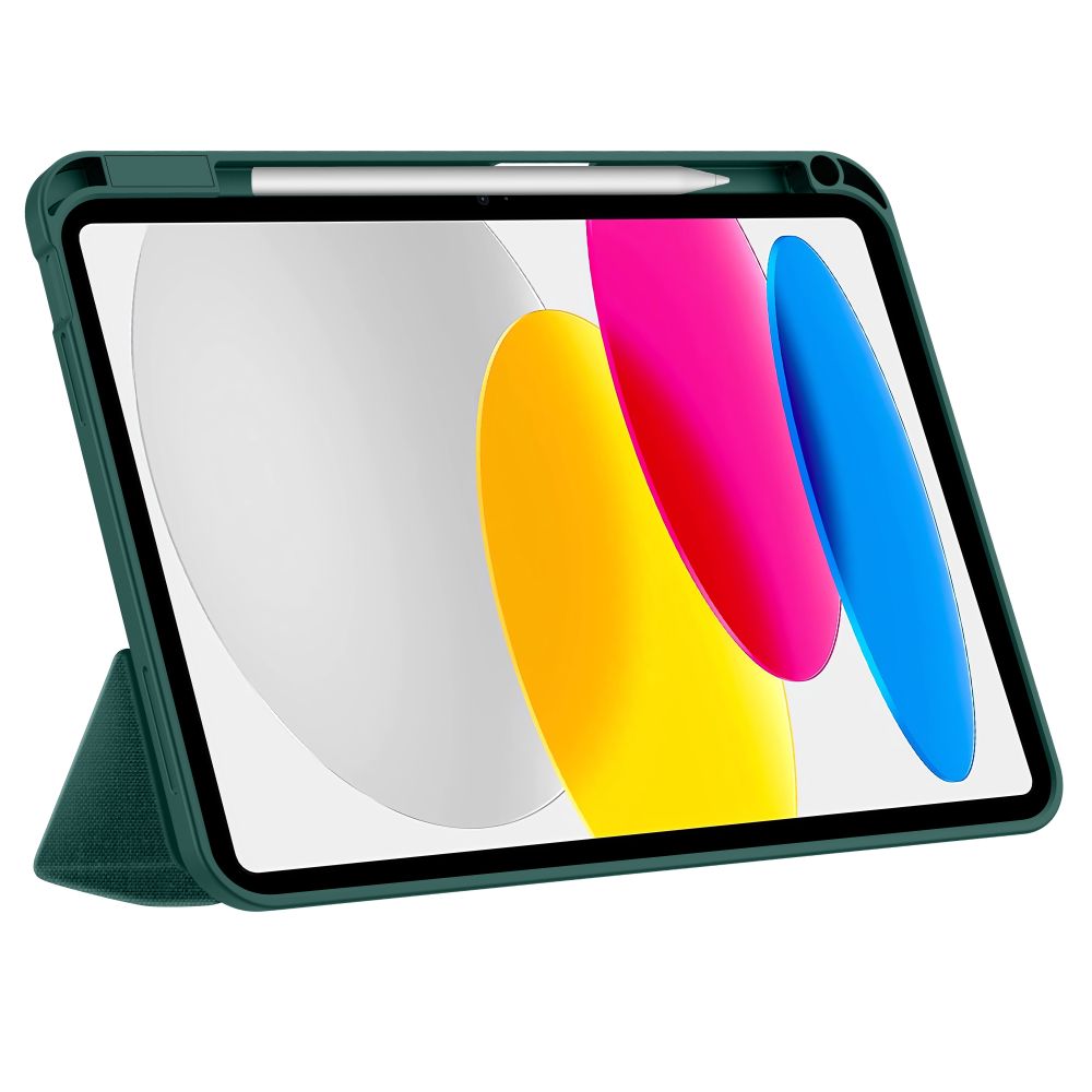 Husa de protectie tableta Tech-Protect SC Pen Canvas iPad 10.9" 10 / 2022 / 11" 11 / 2025 Moss Green