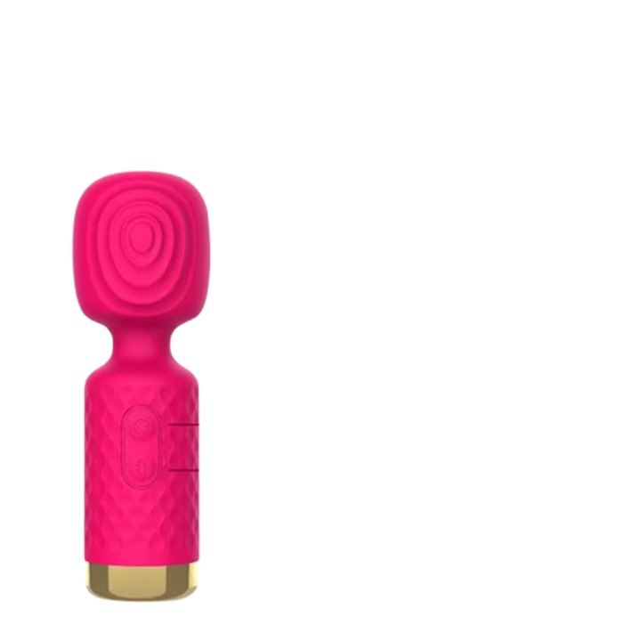 Vibrátor stimulátor dildó G-Spot Mingzhi, masszázskészülék 10 vibrációs móddal, intenzív stimuláció, rugalmas fej, orvosi szilikonból, vízálló, USB töltés, textil tok mellékelve