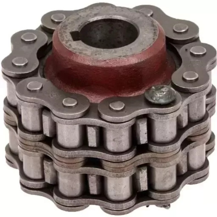 Верижен съединител, Balux, RCW-3, 2 чугунени колела, 12 см, 10 см