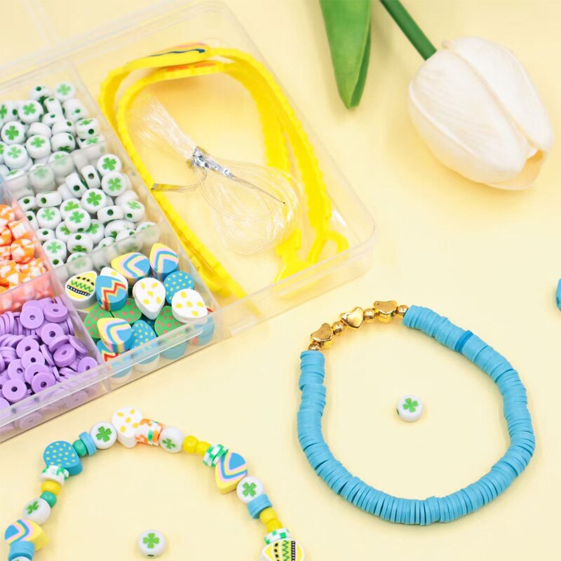 Set de 1633 de margele din rasina multicolore pentru bijuterii DIY ...