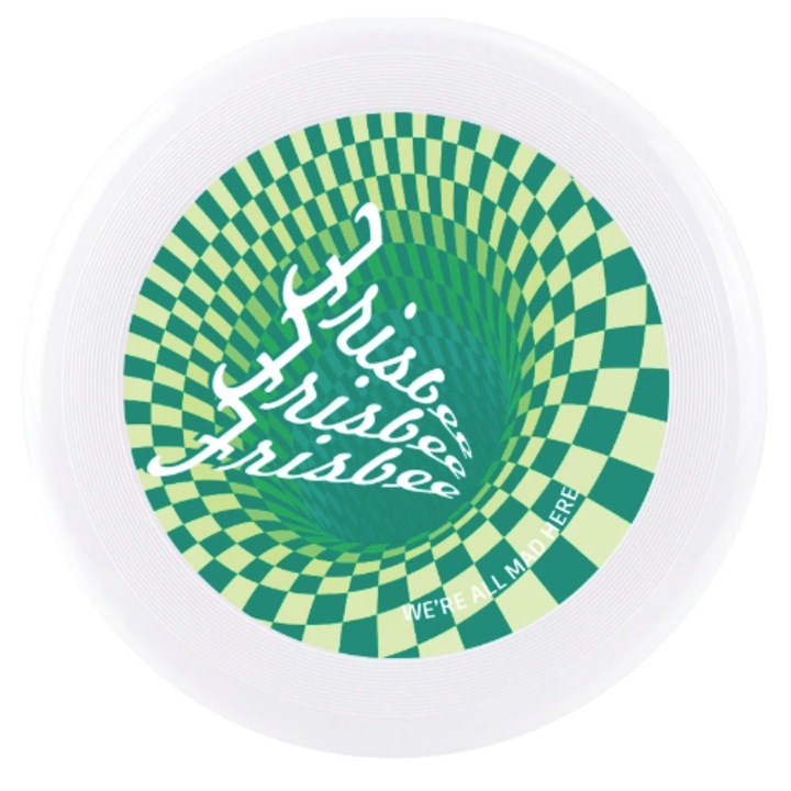 Frisbee profesional de competitie 175g, pentru sporturi in aer liber, culoare verde