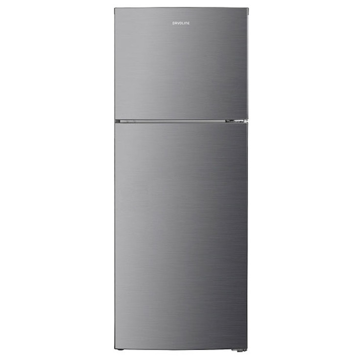 Frigider cu doua usi Davoline FTM 170E IX, No Frost, Inverter, H 170 cm, L 60 cm, 334 l, Clasa E, Inox