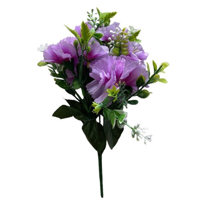 Floare artificiala, garoafa, violet