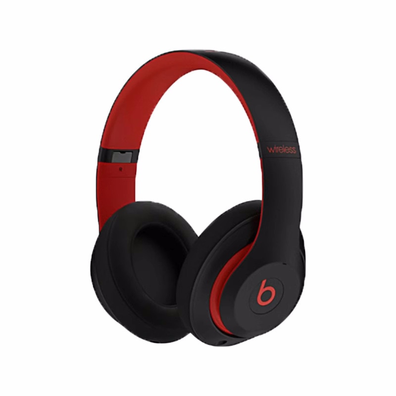 【ラスカル】BEATS STUDIO3 WIRELESS Casti wireless Beats Studio3, negru si rosu, design ergonomic