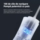 VeniSymlis® Irigator Bucal Profesional tip Dus Bucal Family, Rezervor 300 ML, 5 Duze, 4 Moduri (Soft/Strong/Pulse/DIY), Baterie 1800mAh