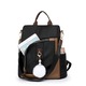 Rucsac dama, Ophelina GT3683, antifurt, Bej