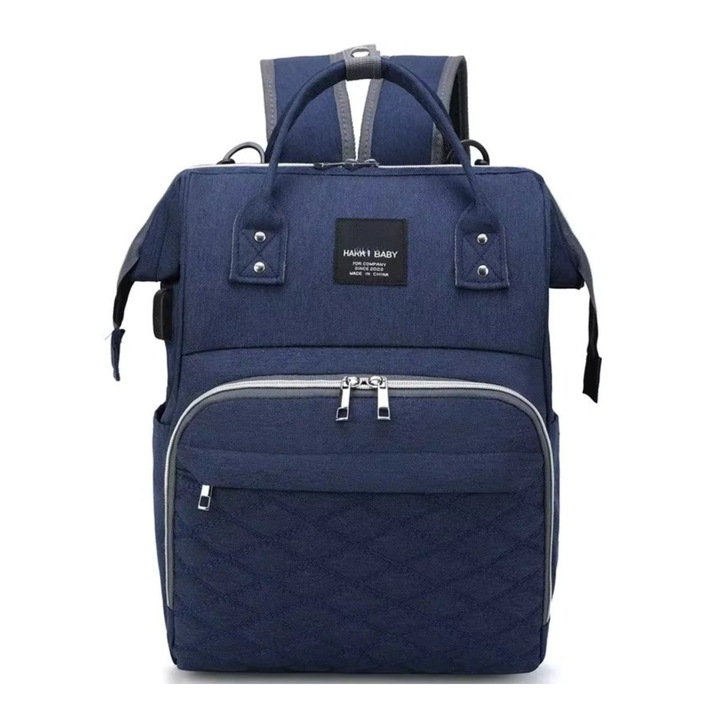 Rucsac multifunctional pentru mamici, Mavina GT3694, Albastru