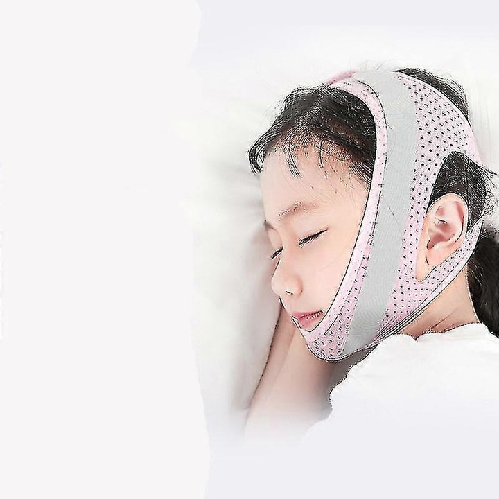 Banda corectoare pentru somn, roz, dimensiune universala, set 1 bucata