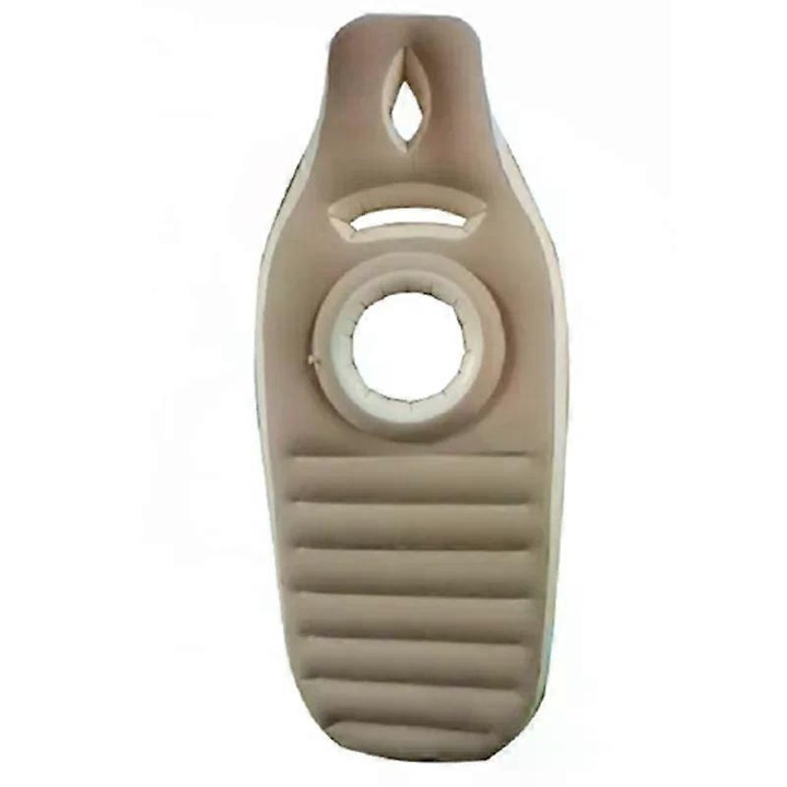 Saltea gonflabila pentru gravide, crem , 170x65x22cm