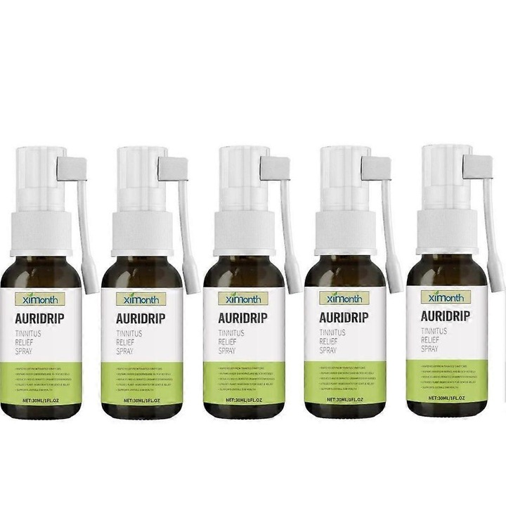 Spray pentru ameliorarea tinitusului, 5 bucati, aplicator usor, portabil