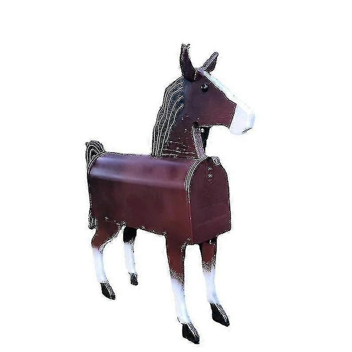 Színes postaláda, állatmintás, 30x20cm, időjárásálló PVC anyagból, dekorációs szett