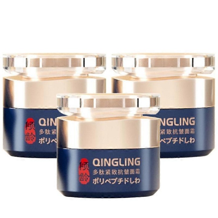 Ránctalanító arckrém, 3 darab, 50g, minden bőrtípusra