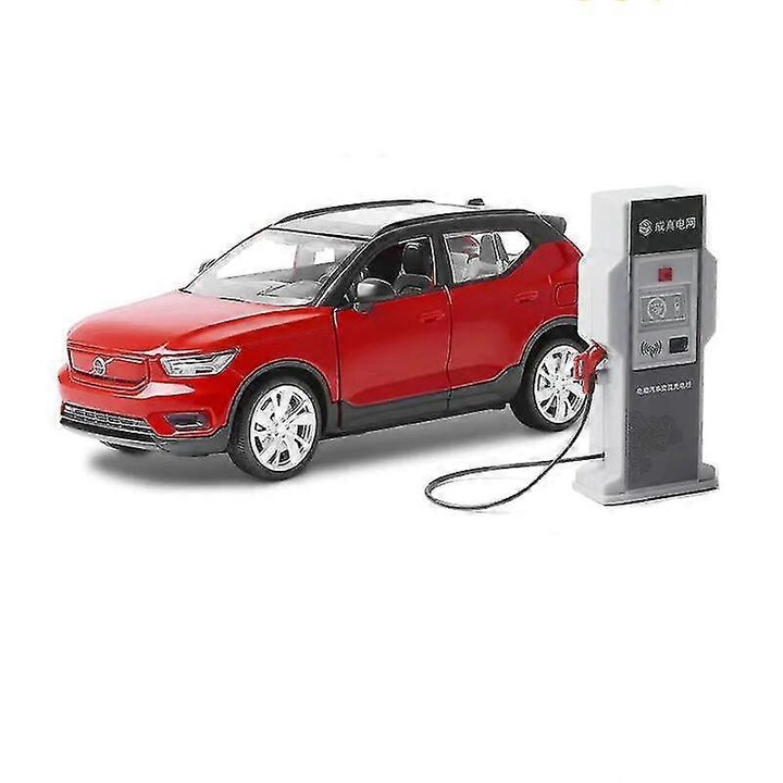 Лета кола 1:32 VOLVO XC40, метал, червена, 14x5.5x5.5 см, комплект с 1 модел