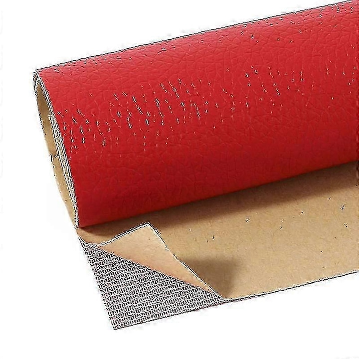 Patch pentru canapea, scaun auto 50x137cm rosu