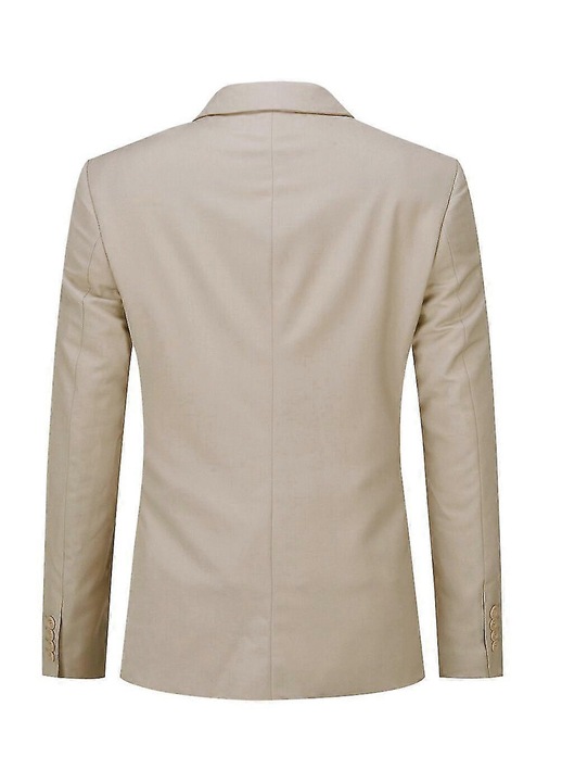 Sacou barbatesc, bej, de nunta