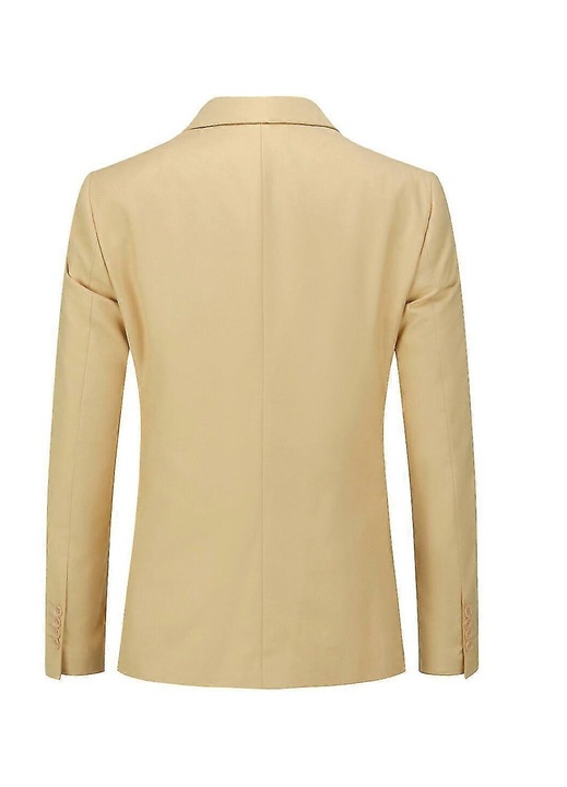 Sacou barbati, bej, poliester