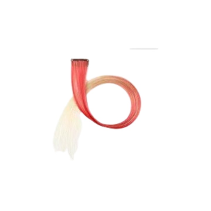 Extensii de par sintetice, 21 inch, clip-on, fara cadere, pentru petreceri si ocazii speciale
