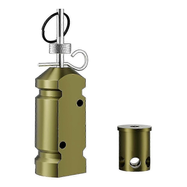 Alarma de perimetru cu fir de declansare 12 Gauge, dispozitiv de siguranta pentru camping, metal, reutilizabil