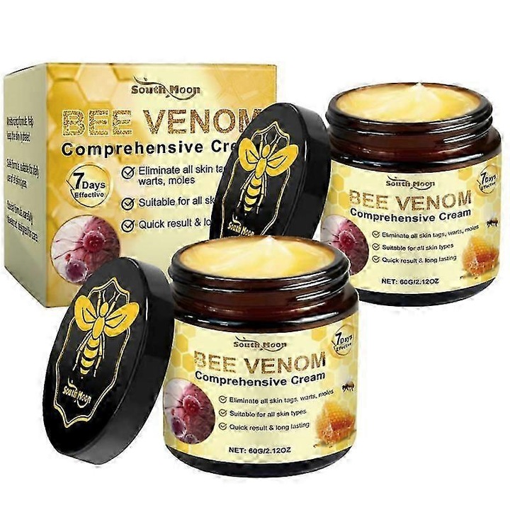 Crema de fata cu venin de albine, tratament pentru reducerea imperfectiunilor, 2 bucati