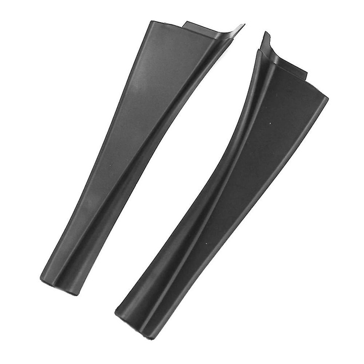 Capac lateral pentru stergatoare, pentru Nissan Qashqai J10, 2008-2015, negru, set 1 pereche