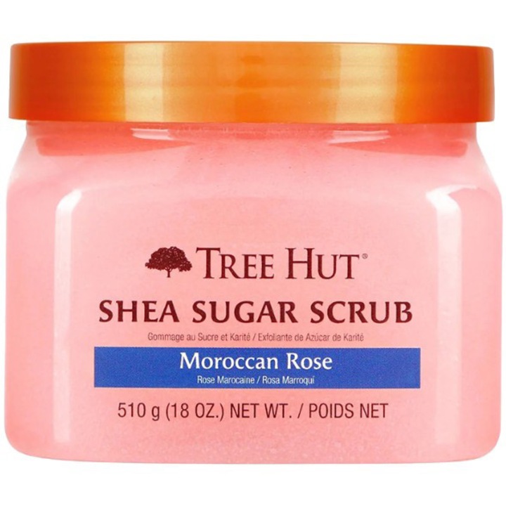 Exfoliant pentru corp Tree Hut Scrub Moroccan Rose 510gr