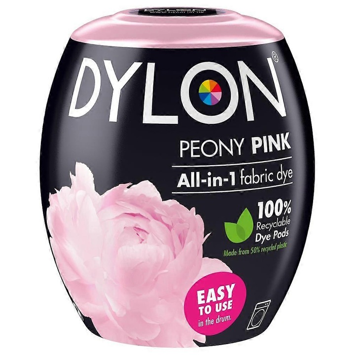 Dylon All-in-one textilfesték, Peony Pink, szett