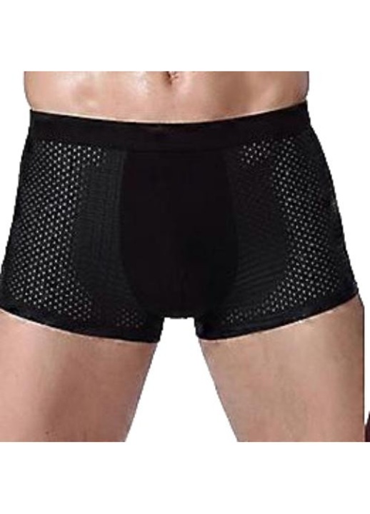 Boxeri din fibra de bambus, Negru