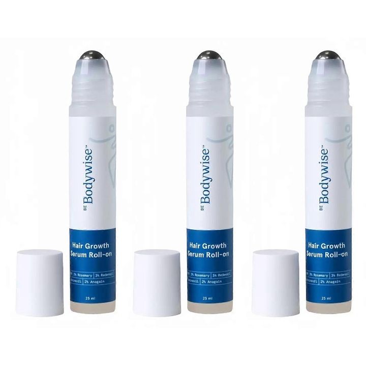 Serum pentru cresterea parului, 3pcs, 3% Rozmarin, 3% Redensyl, 2% Anagain, 25ml