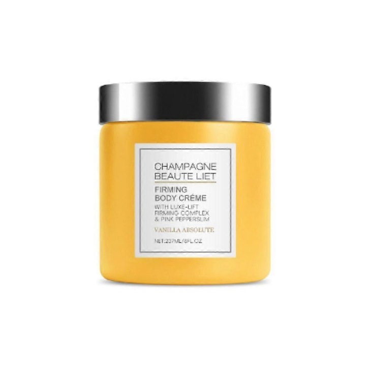 Champagne Beaute Liet testápoló krém, 237ml, vanília illat, mélyen hidratáló formula