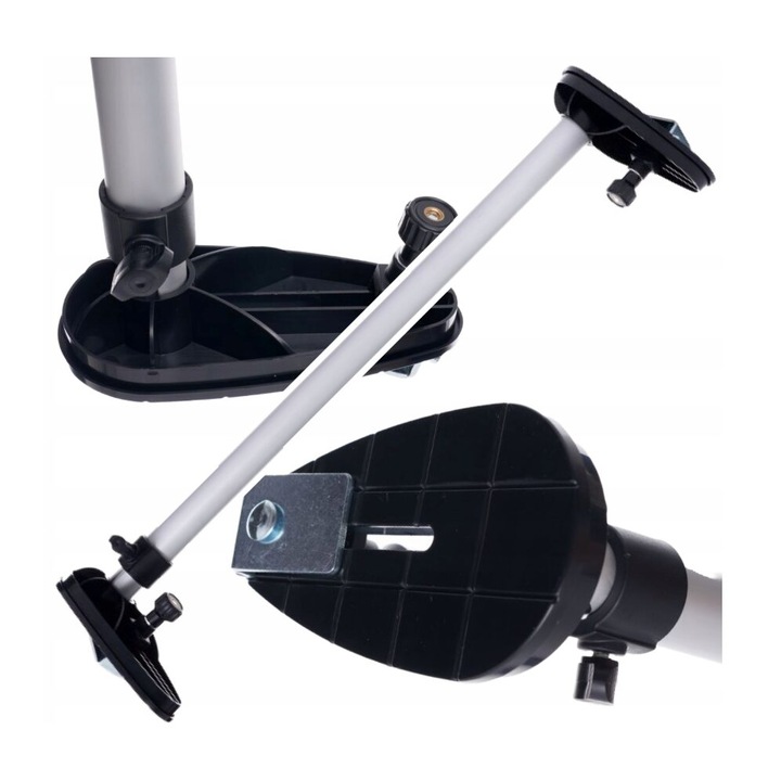 Телескопична скоба за каса на врата, Kraft, 600-1000 мм, здрава конструкция