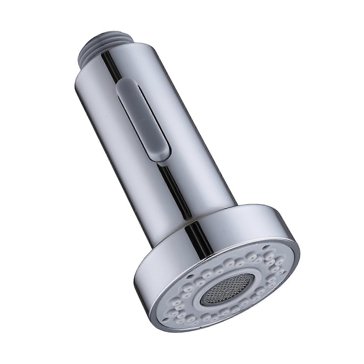 Многофункционална дюза за санитарни смесители, 2 режима, 5 см x 8,9 см, ABS, хром