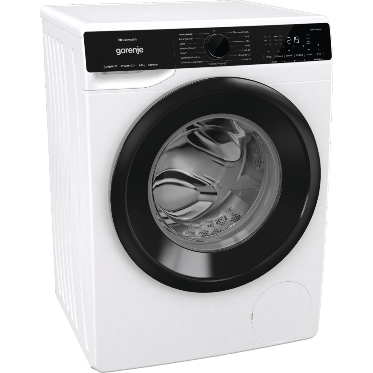 Masina de spalat rufe Gorenje WPNA94A1TS, 9 kg, 1400 rpm