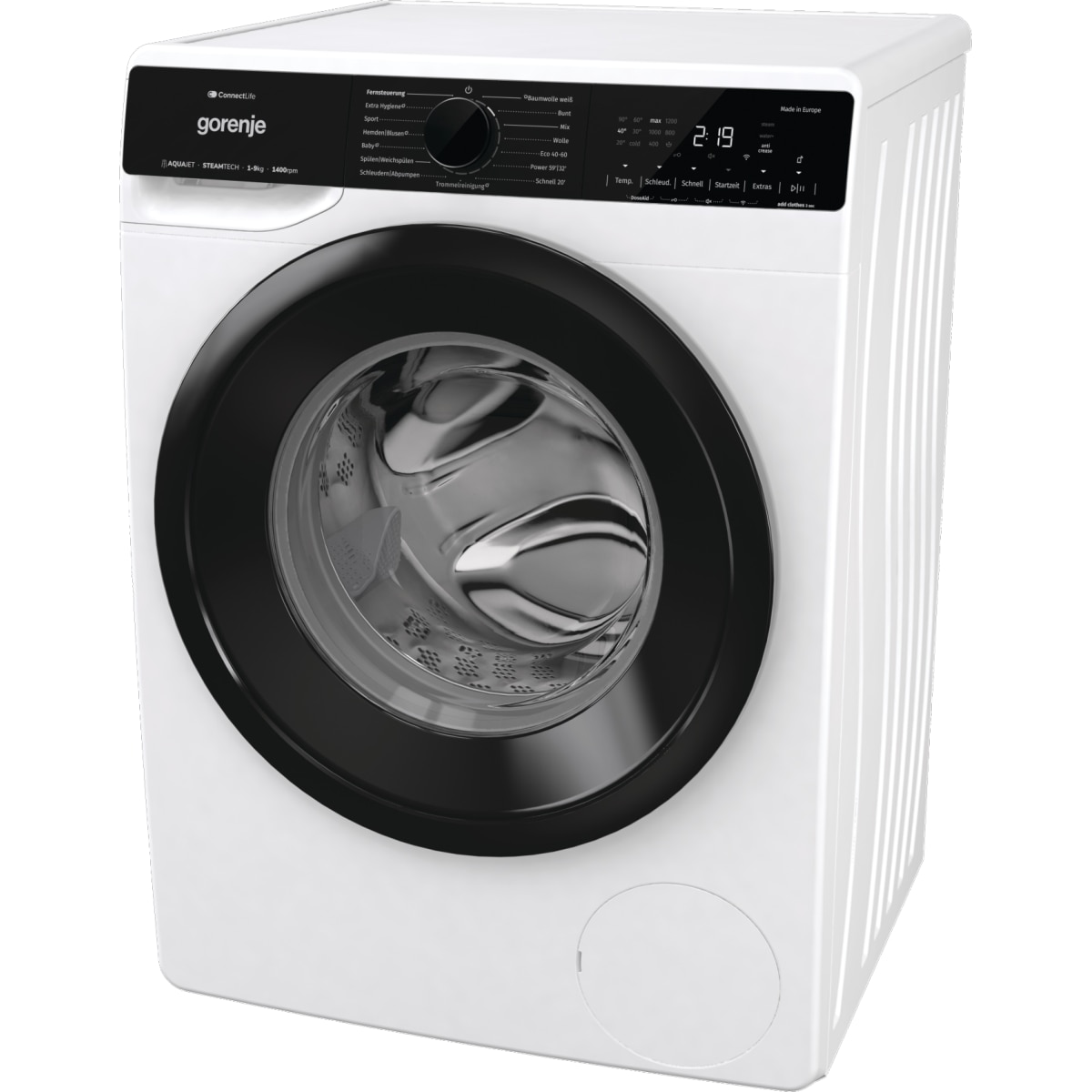 Masina de spalat rufe Gorenje WPNA94A1TS, 9 kg, 1400 rpm