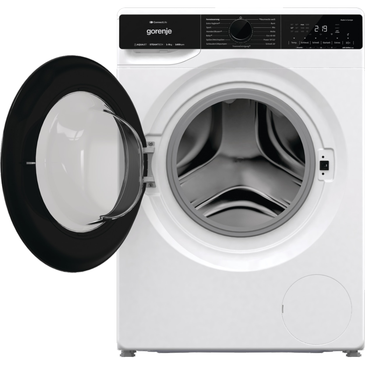 Masina de spalat rufe Gorenje WPNA94A1TS, 9 kg, 1400 rpm