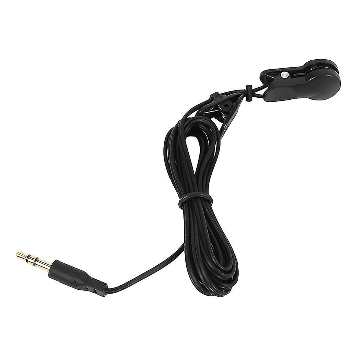 Senzor de Puls Cardio Ear pentru Echipamente Fitness, Negru, 130cm