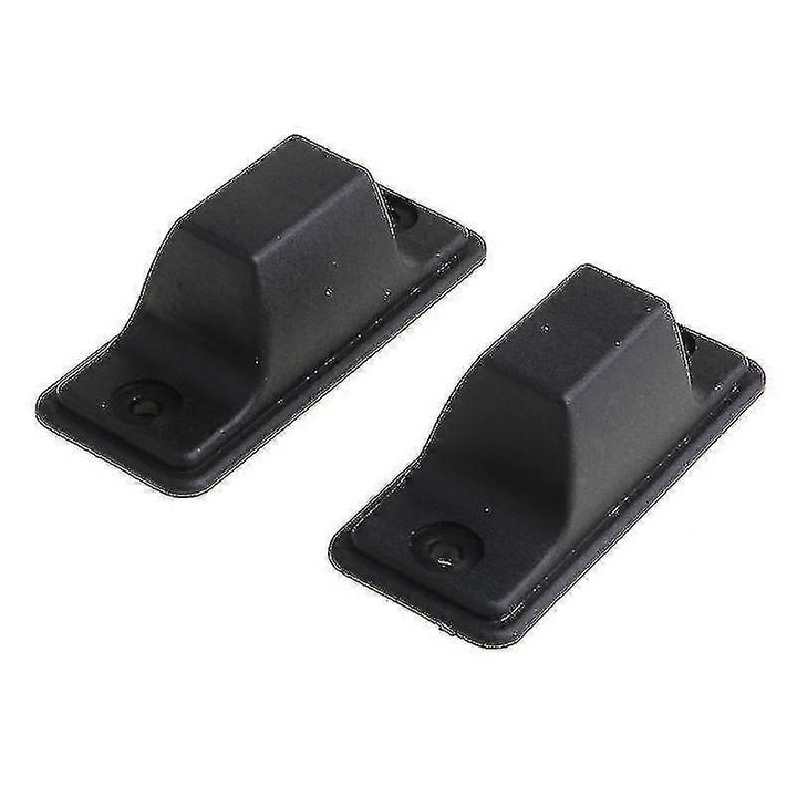 Pereche de picioare de schimb pentru bagaje, plastic, negru, set 2 bucati