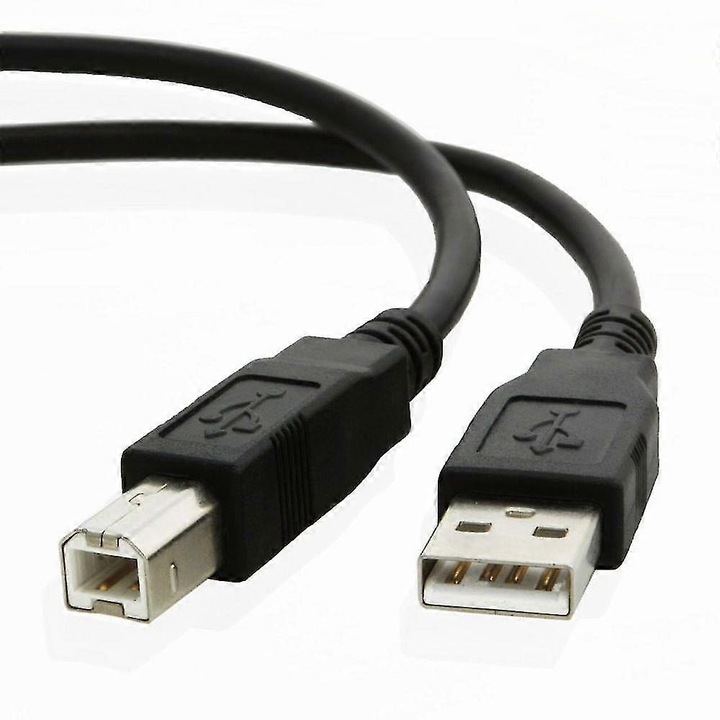 USB 2.0 кабел за Novation LaunchKey 61 49 25 MIDI клавиатури, 1.8 м, тип A към тип B