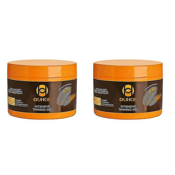 Gel de reparare dupa soare, Black, 150g, 7.1x7.1x5.5cm, set de 2 bucati