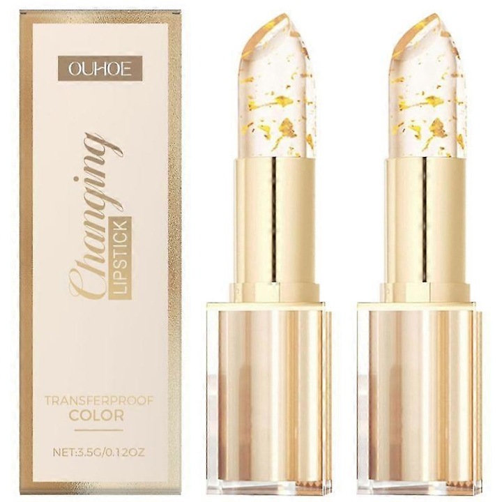 Променящо цвета си преносимо червило, лъскав гланц за жени