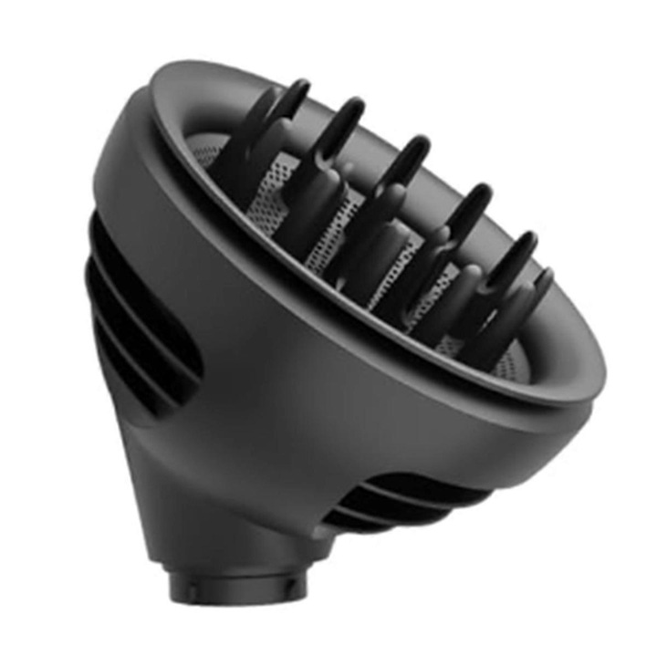 Difuzor uscator de par pentru bucle, doua moduri flux de aer, gri