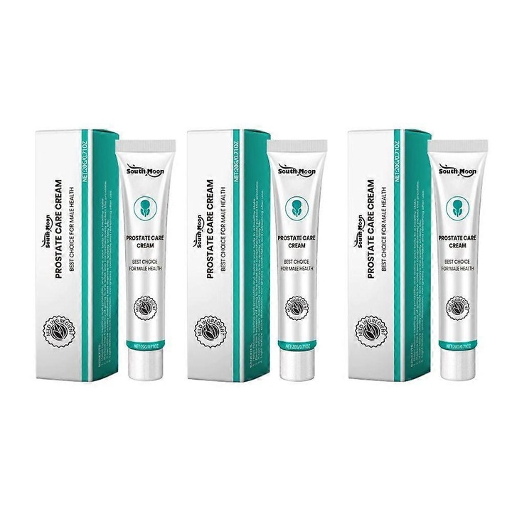 Férfi testápoló krém, South moon, 20g, 3 darabos készlet